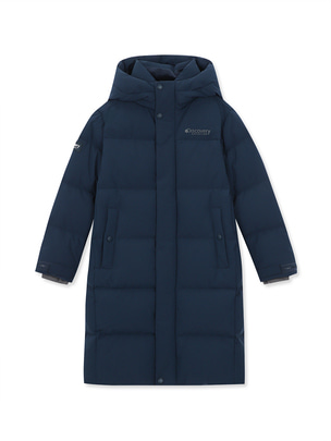 [KIDS] Family Leicester G Rds Goose Long Down Jacket D.Navy
