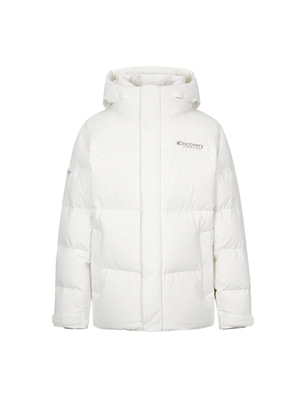 Leicester G Rds Goose Shorts Down Jacket Cream