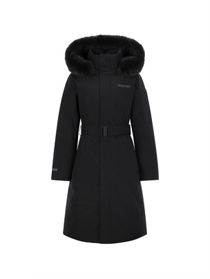 [WMS] Gore Windstopper Coat Long Down Jacket Black