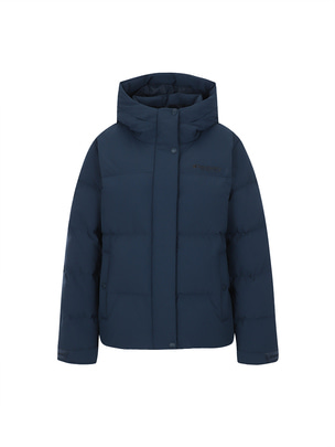 [WMS] Leicester G Rds Goose Shorts Down Jacket D.Navy