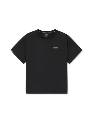 [KIDS] Essential Small Logo Cool T-Shirt Black