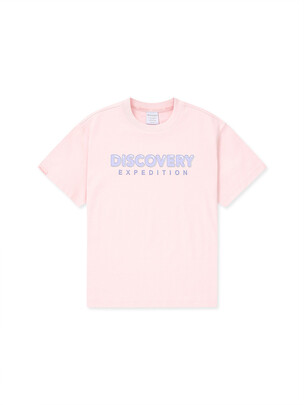 [KIDS] Essential Big Logo Cool T-Shirt Pink