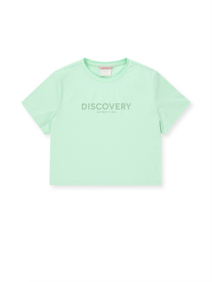 [WMS] Typo Crop T-Shirts Mint