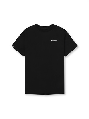 [WMS] Mid-Length T-Shirts Black