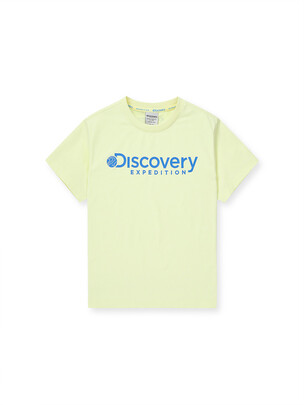 [KIDS] Big Logo Shorts Sleeve T-Shirts L.Lime