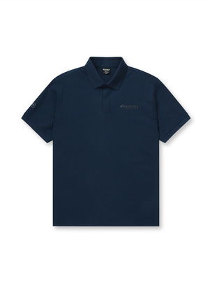 Premium Basic Collar T-Shirts D.Navy