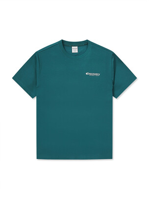 Men DENVER Small Logo T-Shirts D.Turquoise