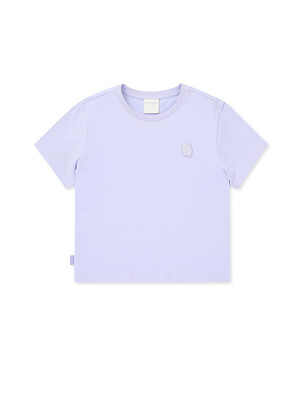 [WMS] Crop Ringer T-Shirts Lavender