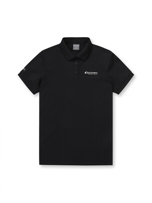 [WMS] Essential Woman Collar T-Shirts Black