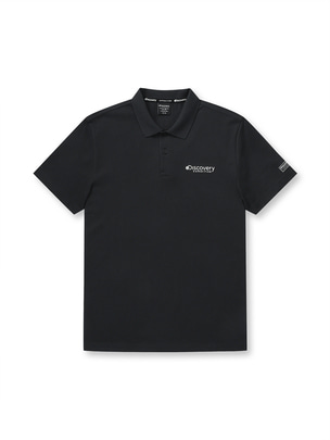 Small Logo Collar T-Shirts Black