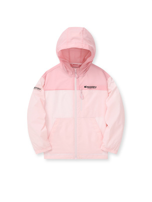 [KIDS] Essential Lightweight Windbreaker Pink