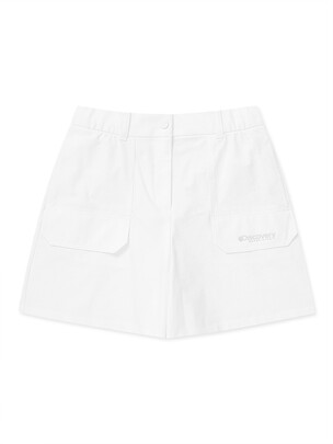 [WMS] Premium Stretch Shortss Off White