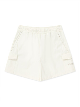 [WMS] Wide Cargo Shorts D.Ivory