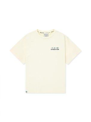 [KIDS] Golf Graphic T-Shirt L.Cream