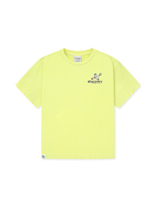 [KIDS] Golf Graphic T-Shirt Lime