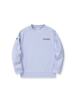 [KIDS] Out Pocket Training Sweatshirt Lavender