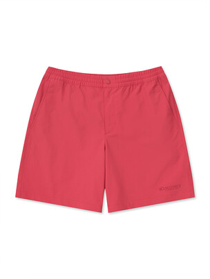 Casual Color Shorts Red