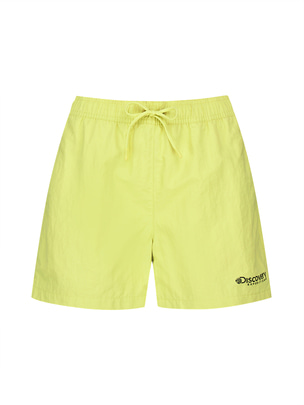 [WMS] Basic Full Banded Board Shorts Lime