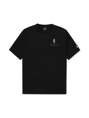 Main Crew Outdoor Small Graphic Wappen T-Shirts Black