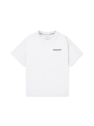 [KIDS] Graphic Cool T-Shirt L.Melange Grey