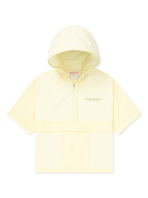 [WMS] Woven Cool Touch Hight Neck Anorak L.Cream