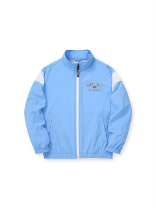[KIDS] Varsity Lightweight Windbreaker Jacket L.Cobalt Blue