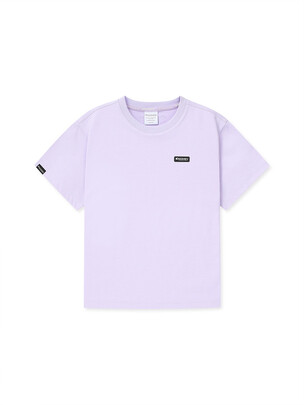 [KIDS] Essential Small Logo Cool T-Shirt Violet