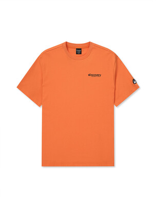 Main Crew Outdoor Big Graphic T-Shirts D.Orange