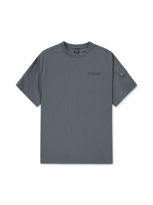 Gorpcore Woven T-Shirts D.Grey