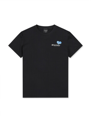 [WMS] Small Graphic Short Sleeve T-Shirts Black