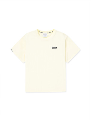 [KIDS] Essential Small Logo Cool T-Shirt L.Cream
