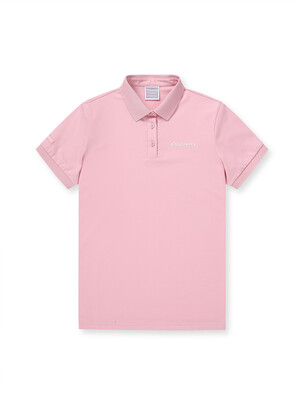 [WMS] Essential Woman Collar T-Shirts D.Pink