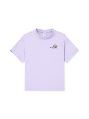 [KIDS] Fixel Big Logo Cool T-Shirt Violet