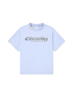[KIDS] Fixel Big Logo Cool T-Shirt Lavender