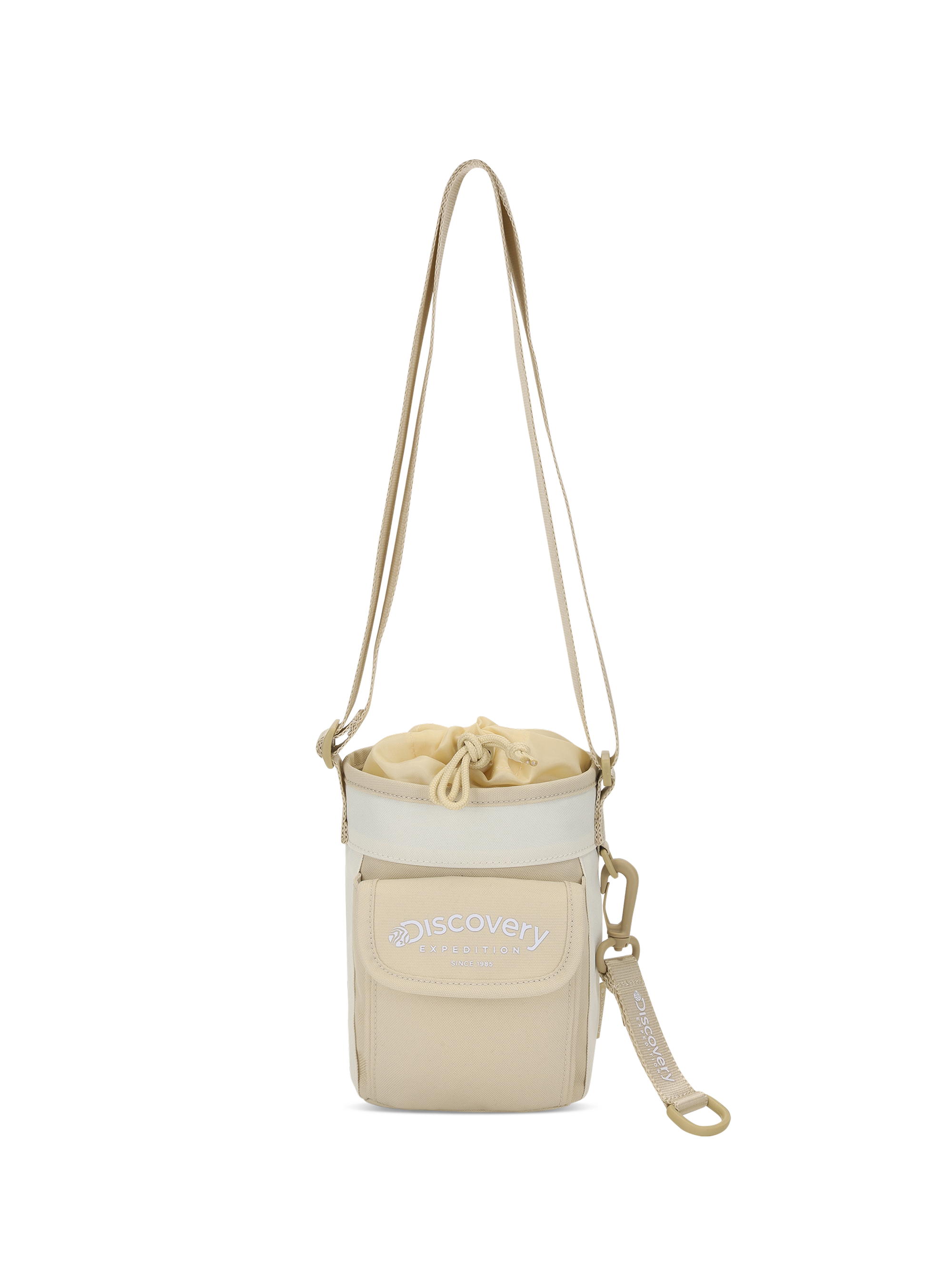 Kids Flap Pocket Color Blocked Bottle Cross Bag
