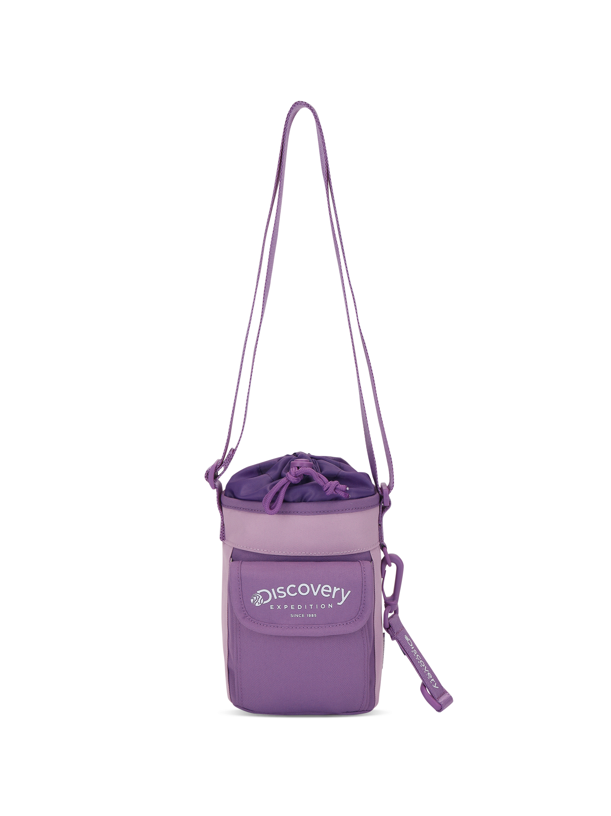 Kids Flap Pocket Color Blocked Bottle Cross Bag
