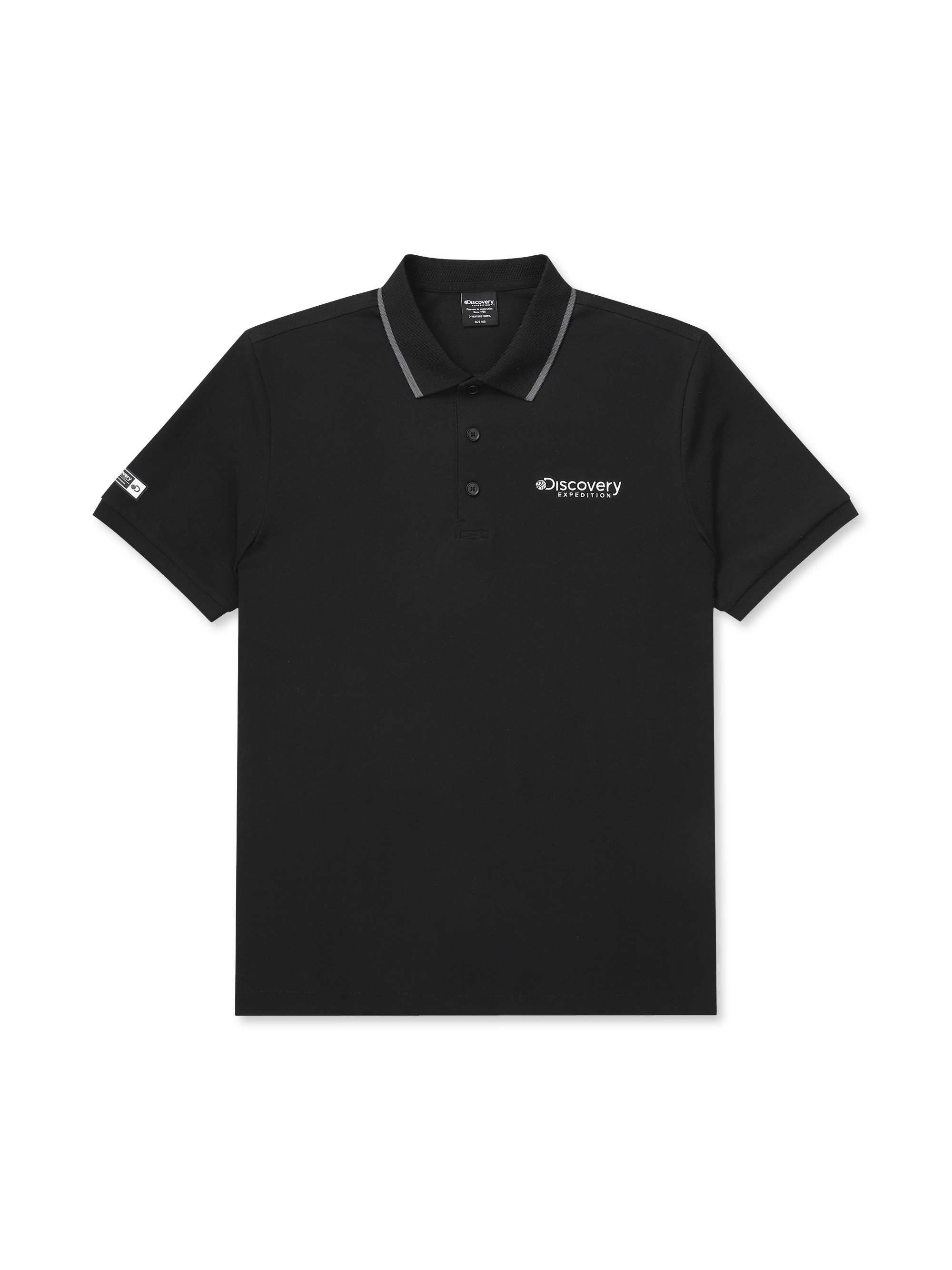 Ice Cotton Collar T-shirt