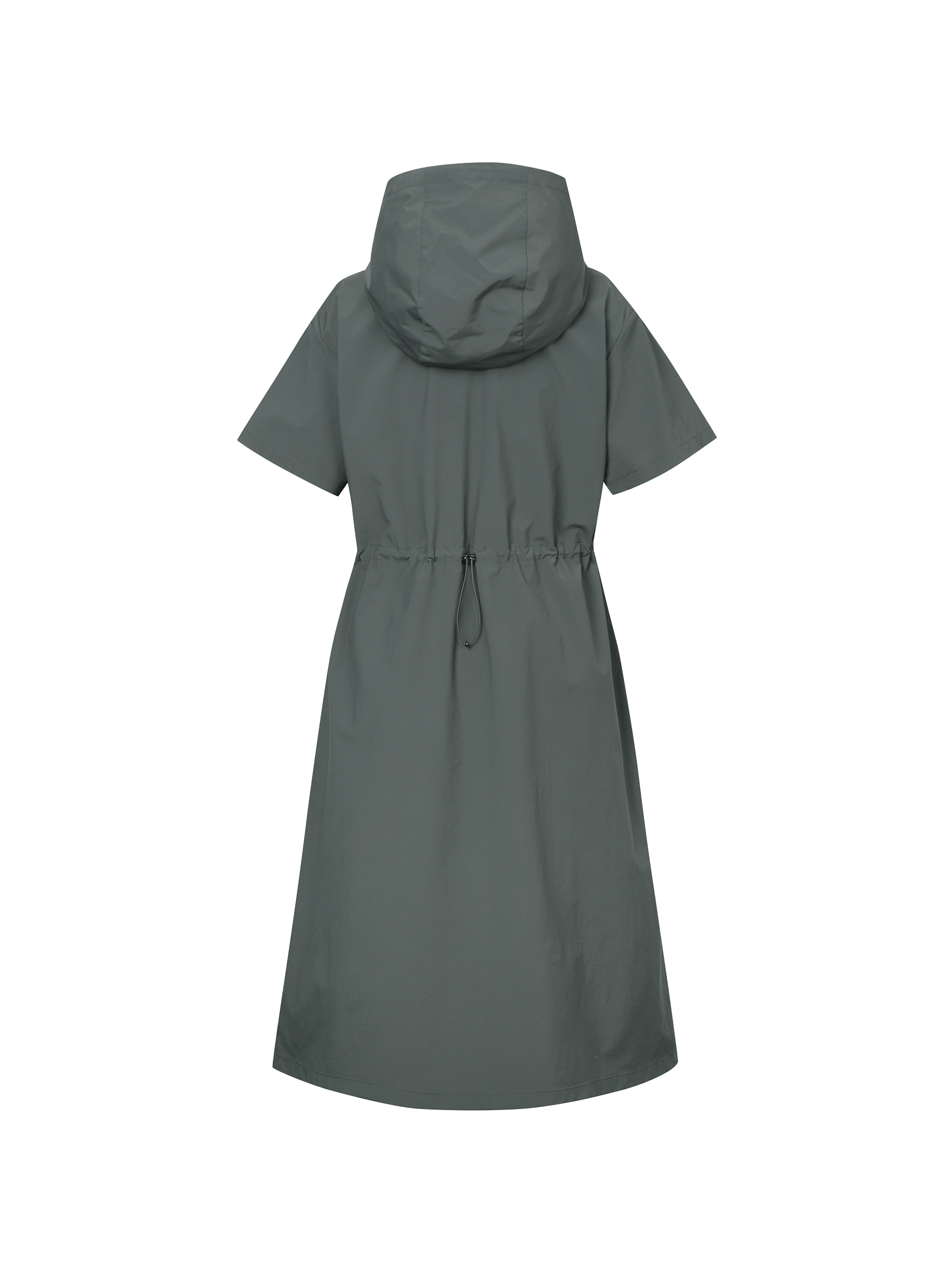Freshvent Women's Lightweight Hooded Woven Dress