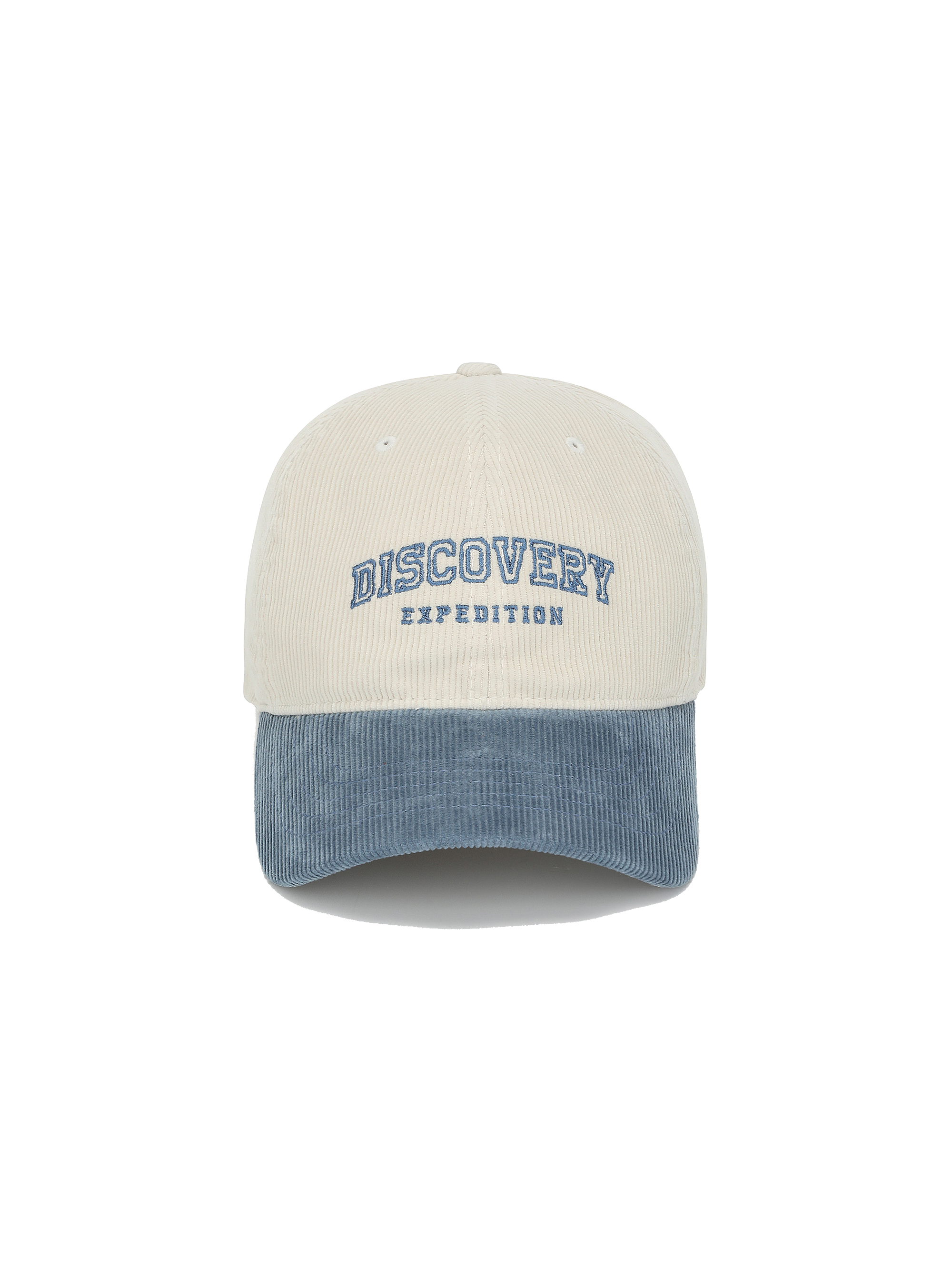 Corduroy Color-blocked Ballcap