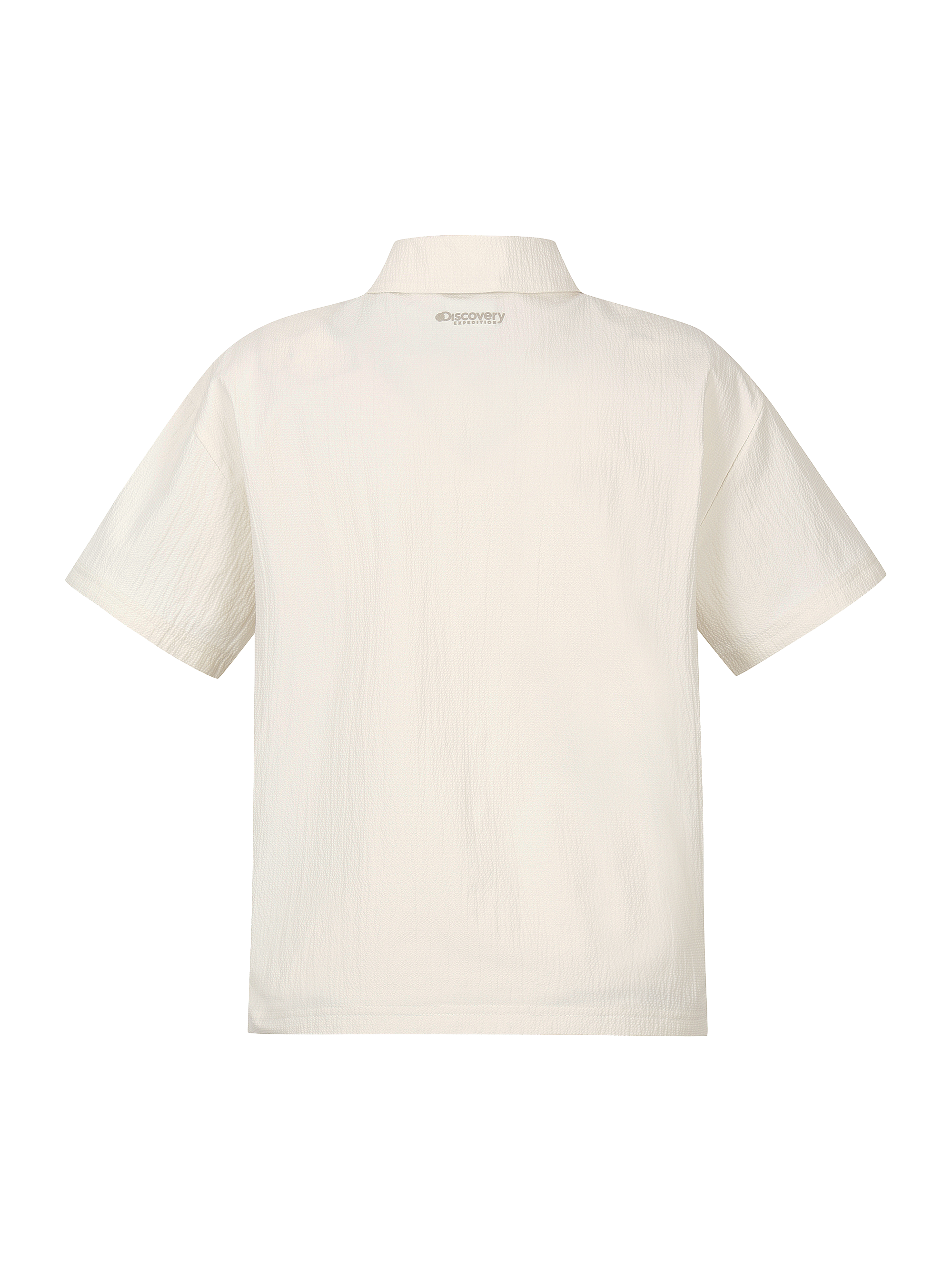 W's Seersucker Woven Polo Shirt
