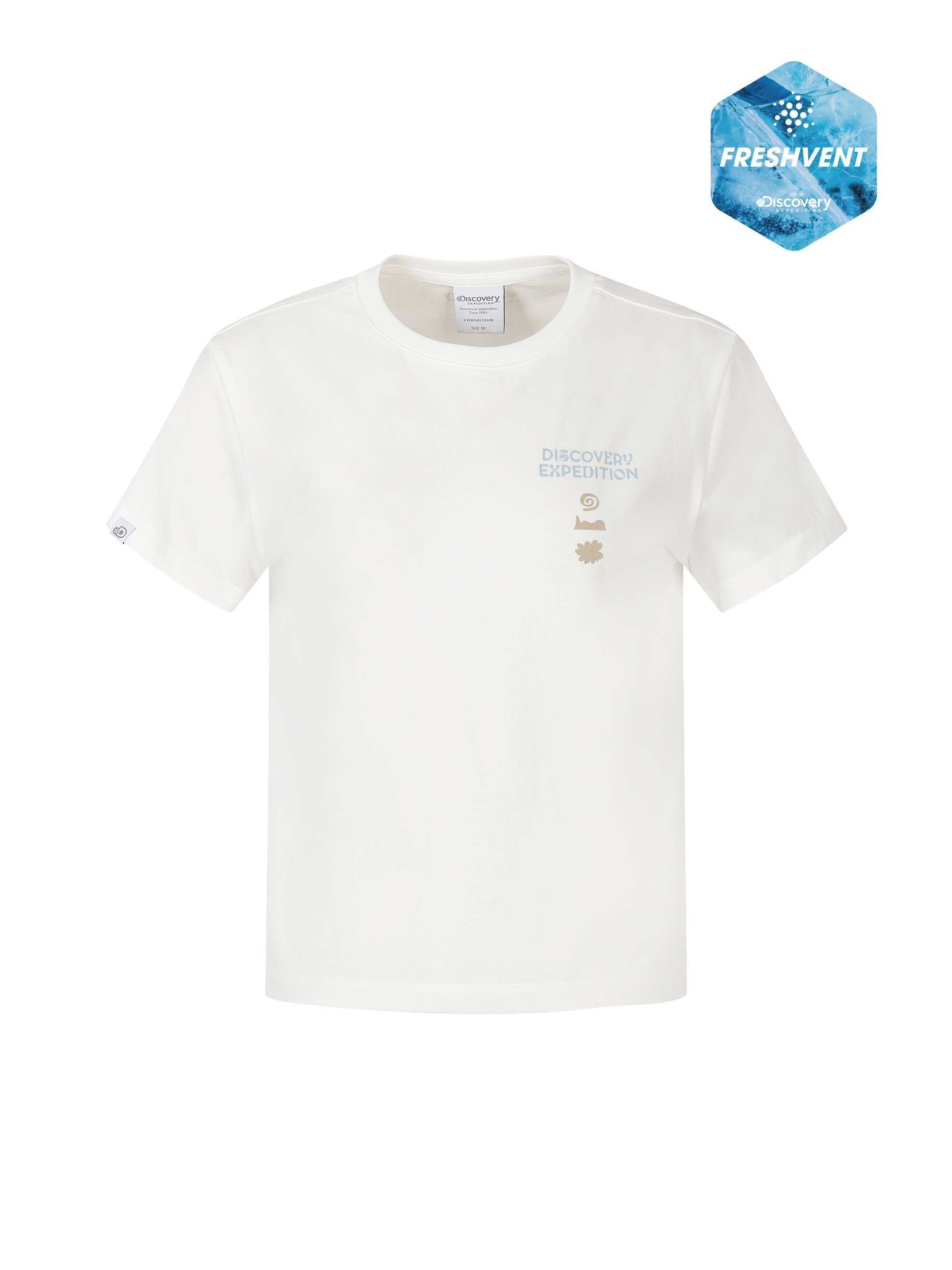 W's Freshvent Nature Cropped Short-Sleeve T-Shirt