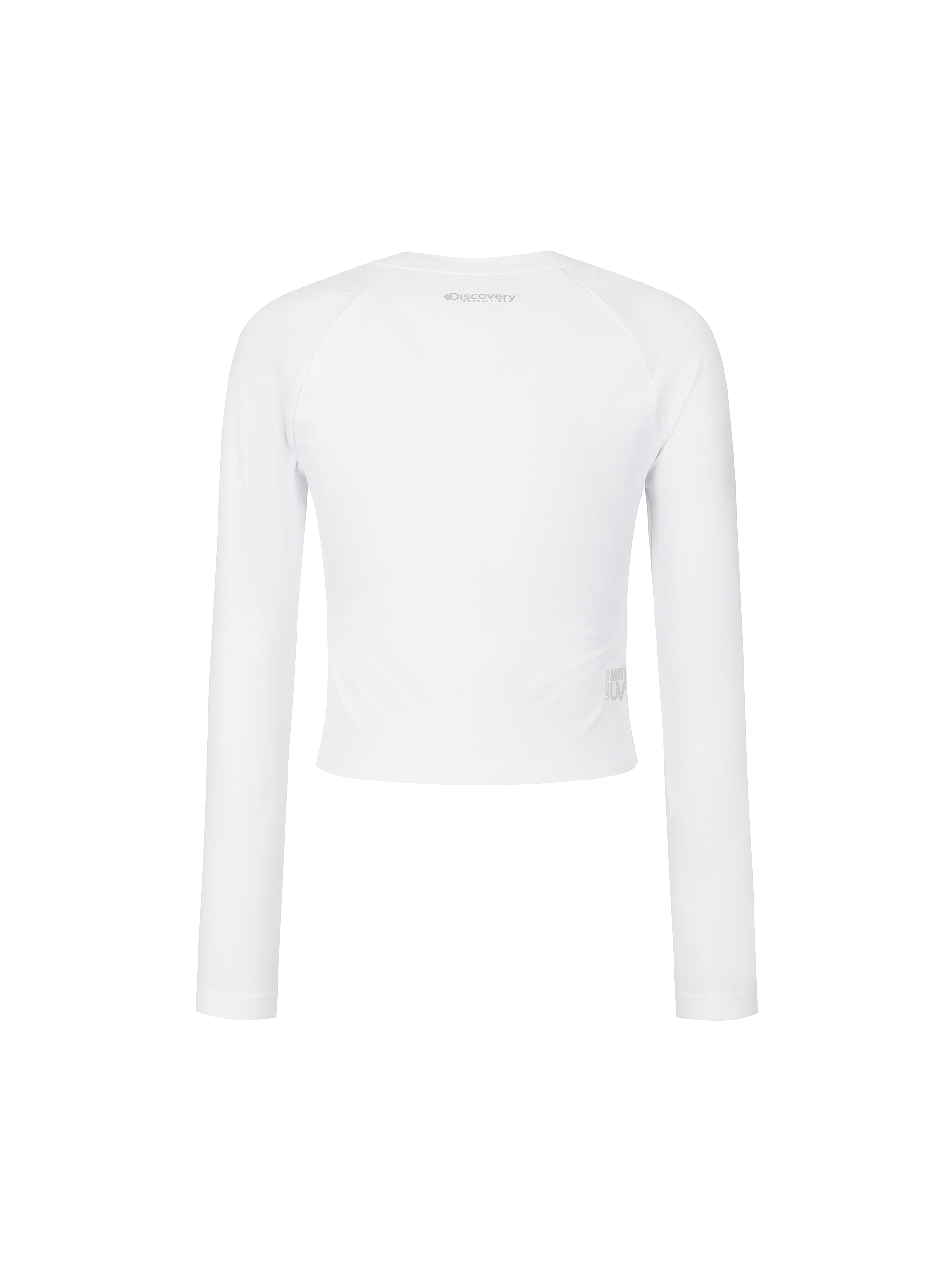W's Full Zip-up Crop Rashguard