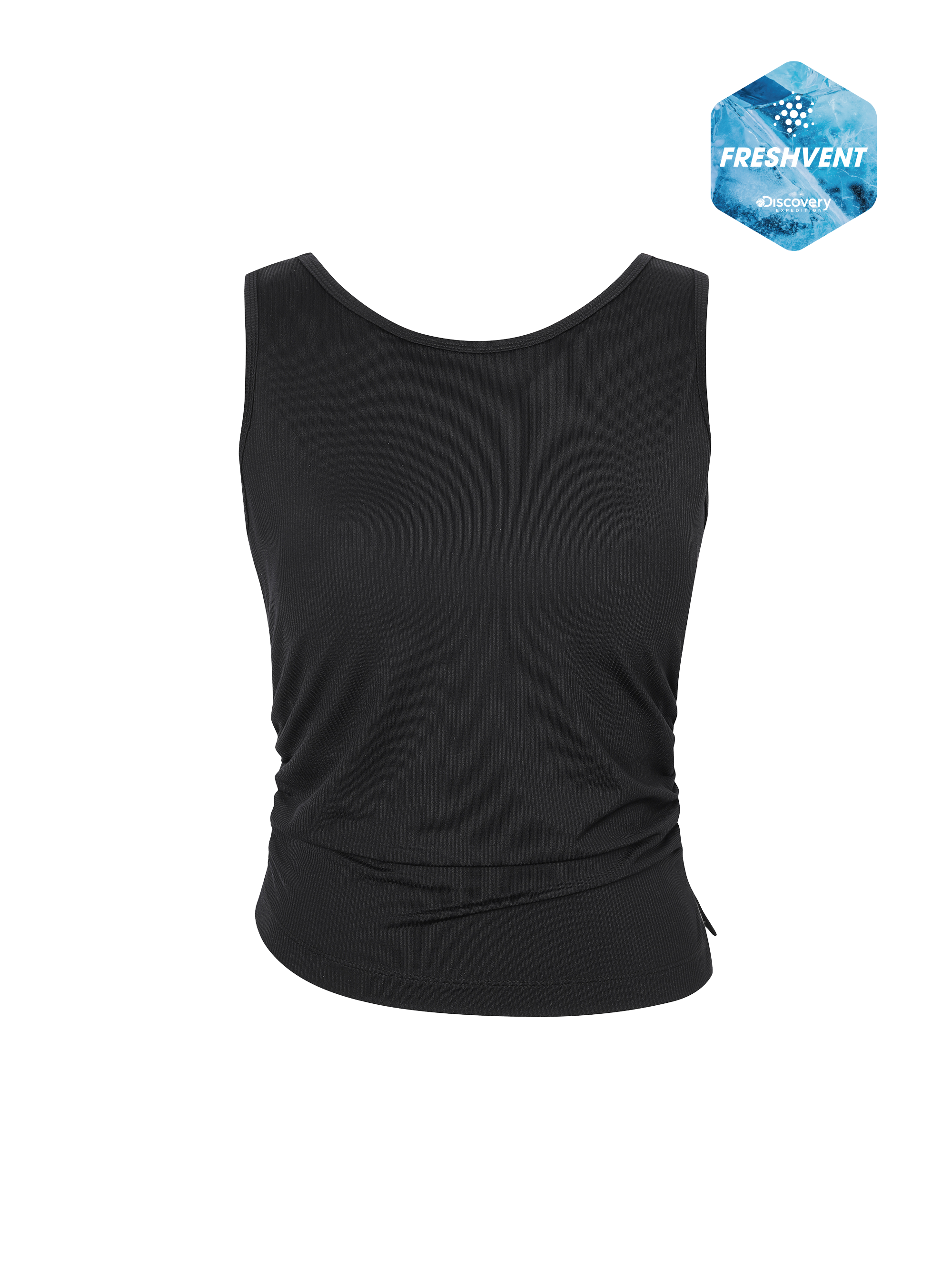 Freshvent Women's Sleeveless Water Crop Top