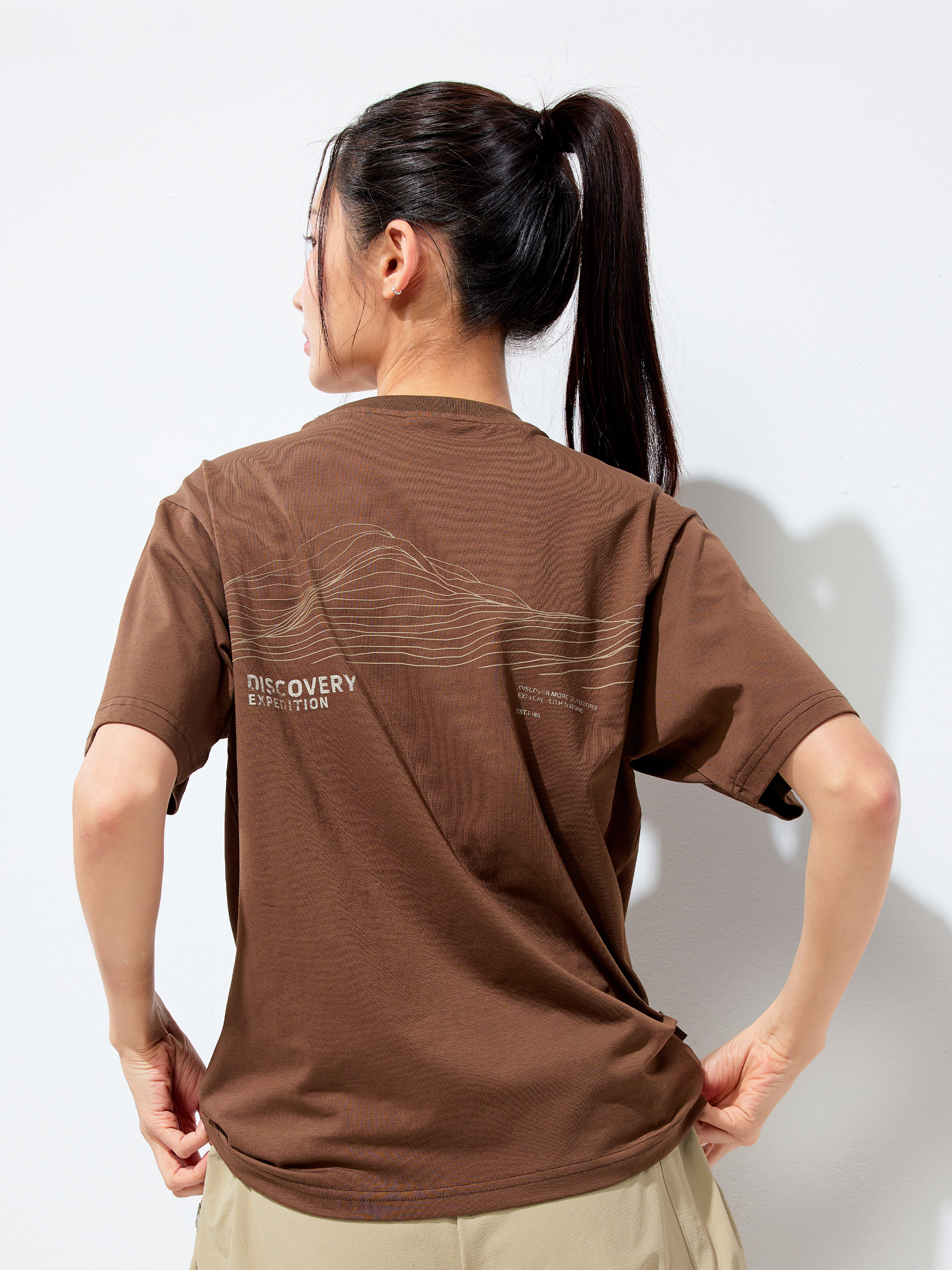 Freshvent Line Graphic Short Sleeve T-shirt