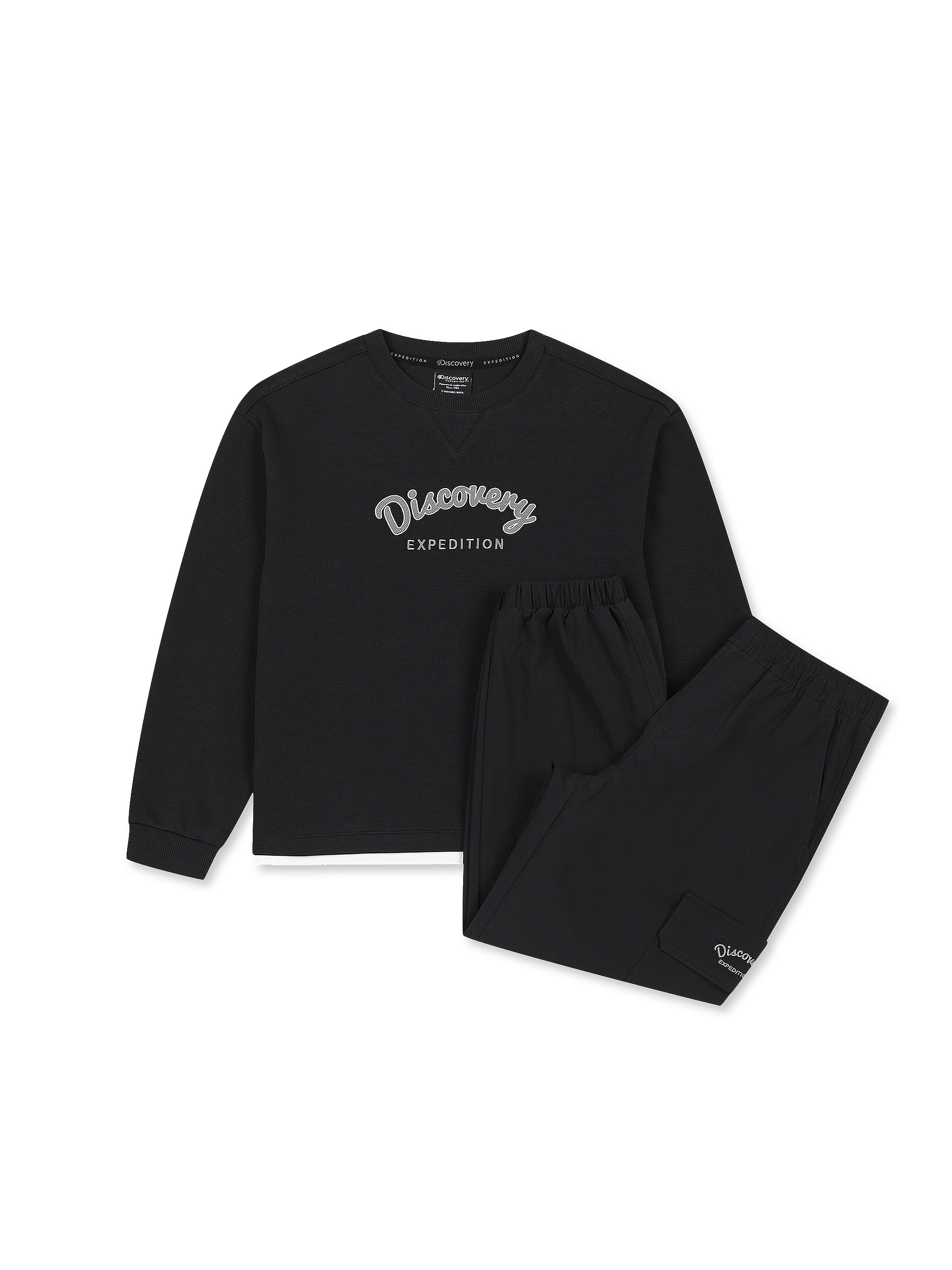 Kids’ Graphic Sweatshirt & Woven Pants 2-Piece Set