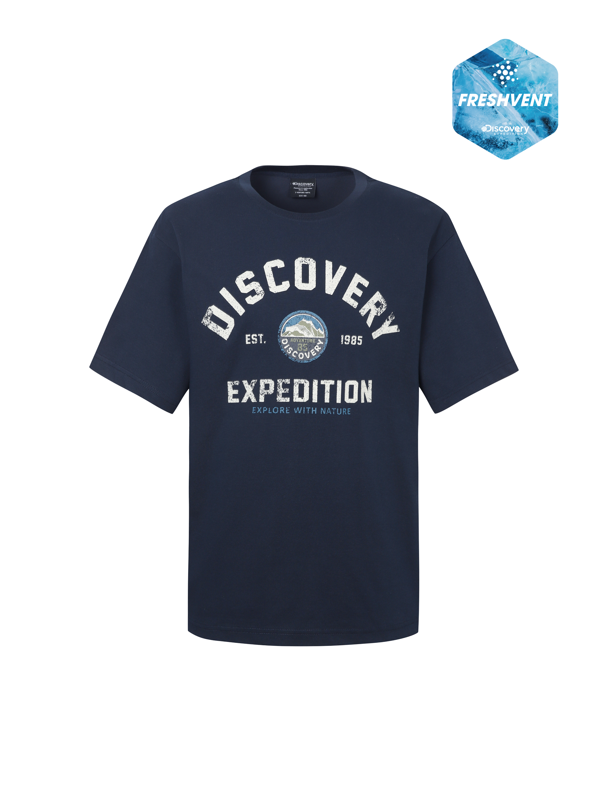 Freshvent Front Arch Logo Short Sleeve T-shirt