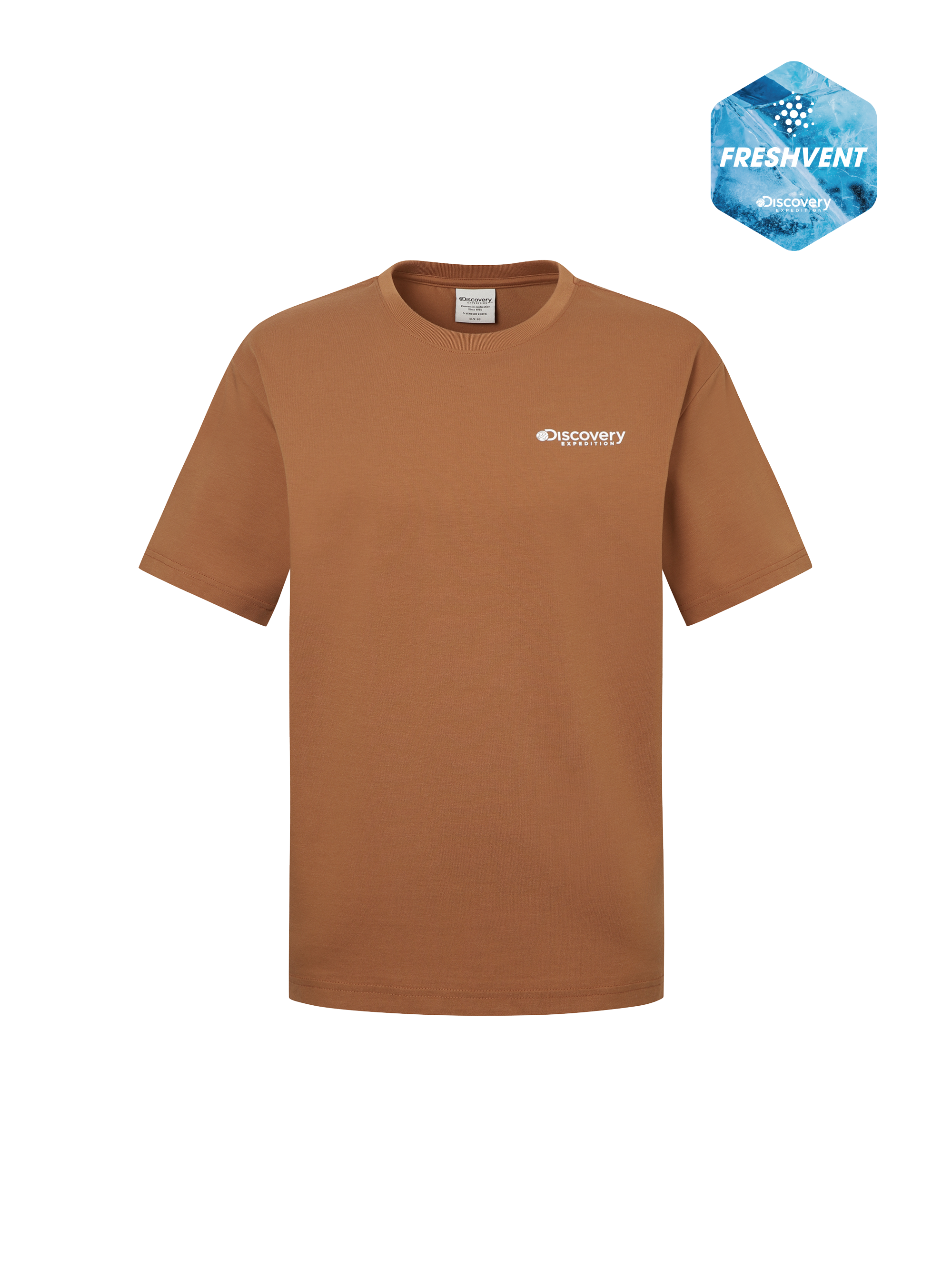 Freshvent Washed Altered Logo Short-Sleeve T-Shirt