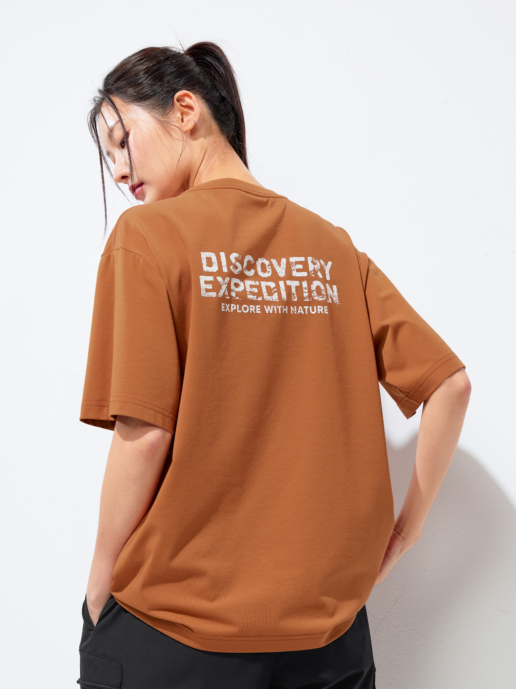 Freshvent Washed Altered Logo Short-Sleeve T-Shirt
