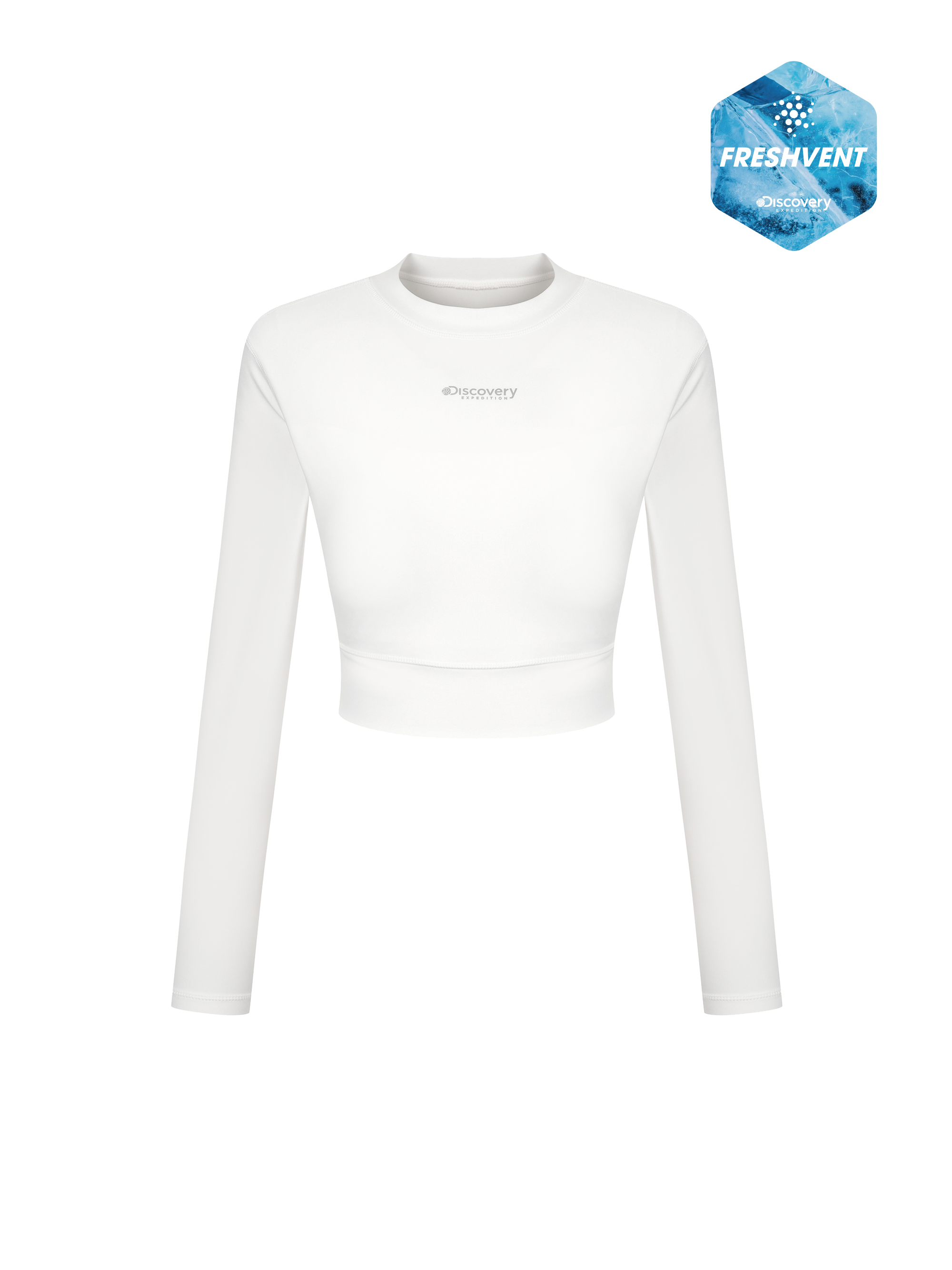 Freshvent Women's Essential Crop Rashguard