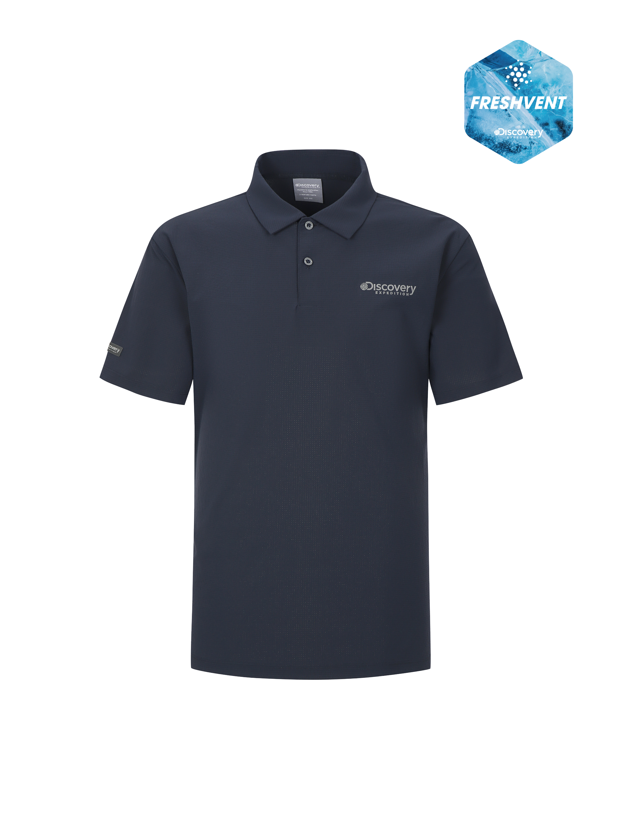 Freshvent Men's Air Dot Polo Shirt